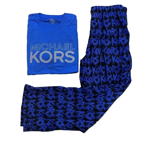 michael kors pajamas set men|michael kors empire pajamas.